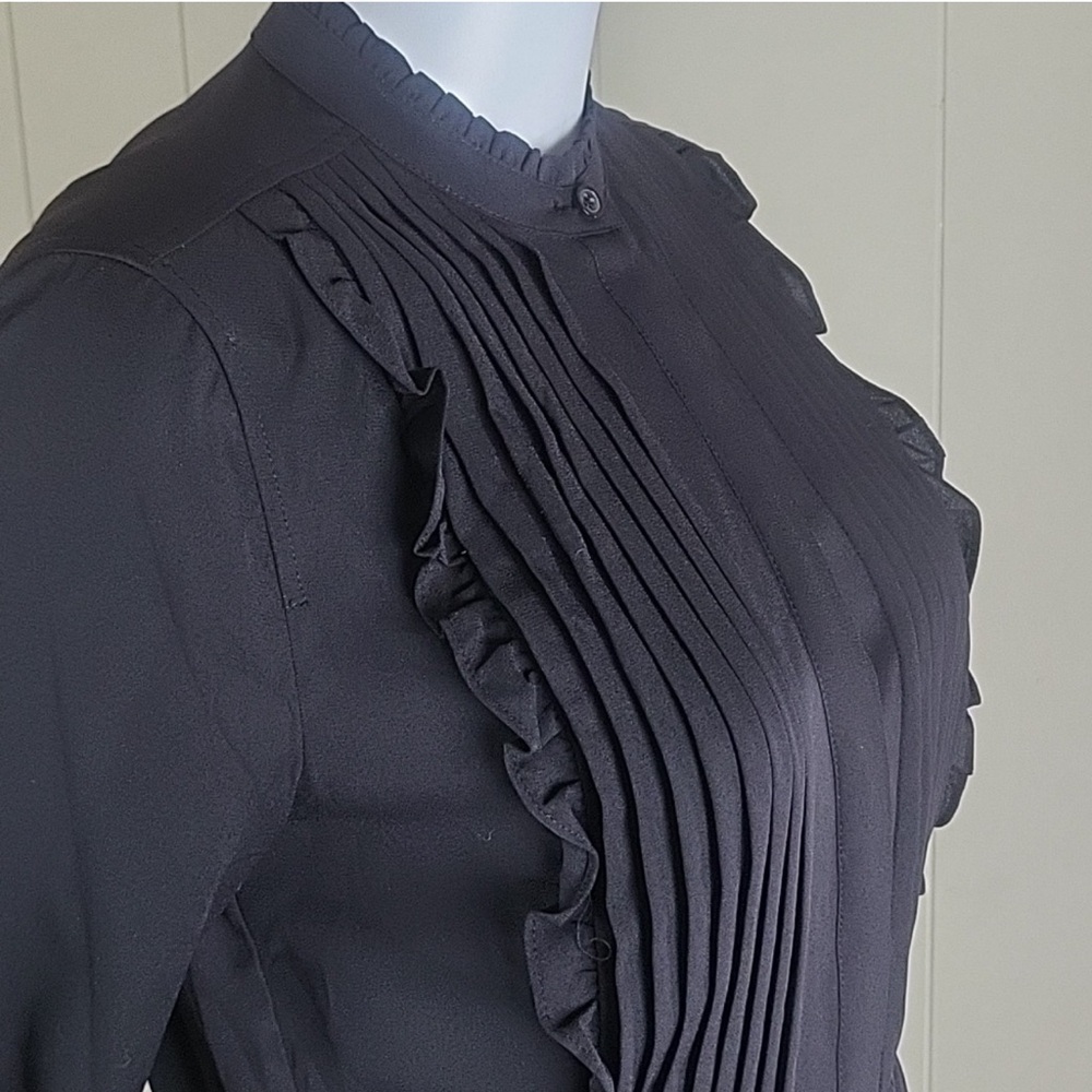 J. Crew Mercantile Ruffle Pintuck Dress - Picture 11 of 14